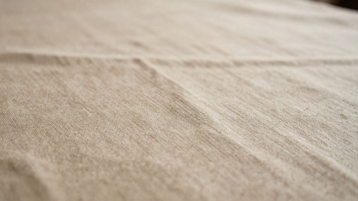 Imagen ilustrativa: detalle de una tela antigua con textura y luz suave