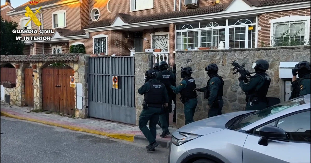 La Guardia Civil desmantela red de cocaína en Guadalajara y detiene a tres personas