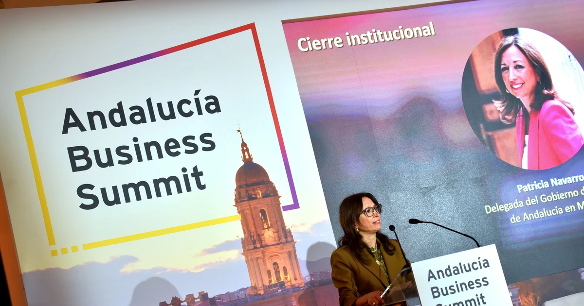 La delegada del Gobierno andaluz clausura el Andalucía Business Summit en Málaga