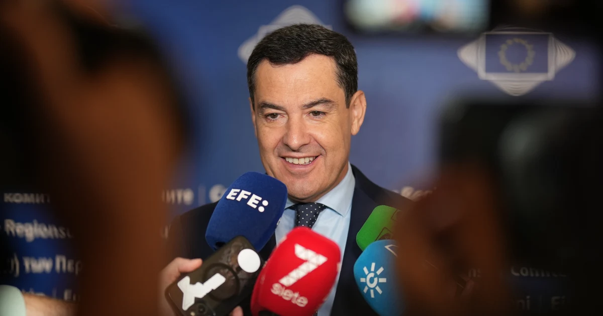 The President of the Junta de Andalucía concludes his visit to Brussels