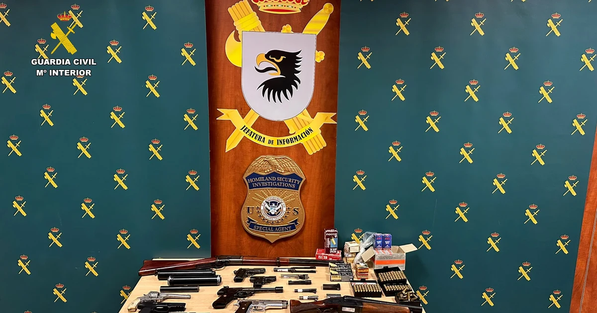 Man Arrested in Madrid for International Firearm Trafficking