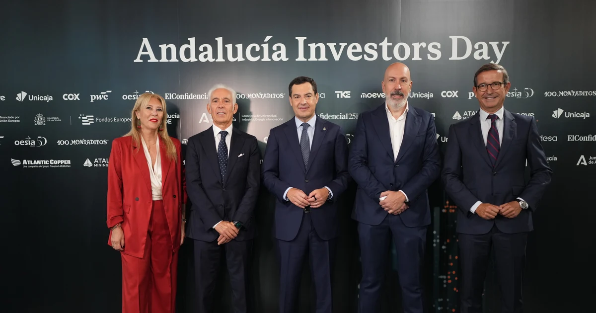 Inauguración de la VIII jornada Andalucía Investors Day en Málaga