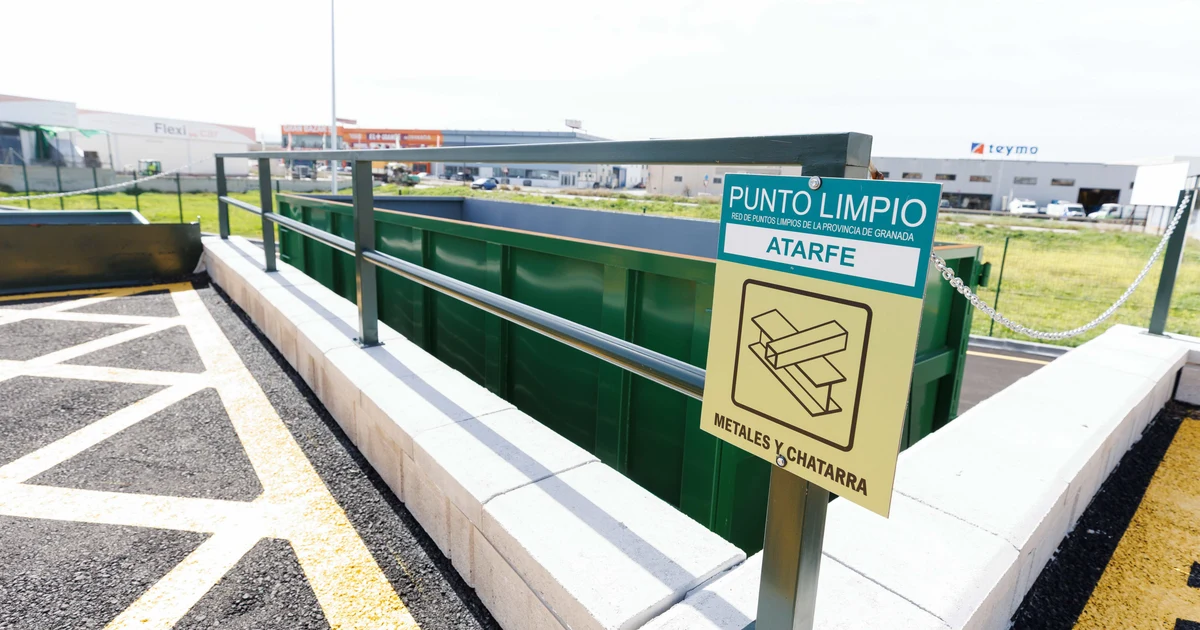 Málaga has a new clean point thanks to the Junta's sustainability plan