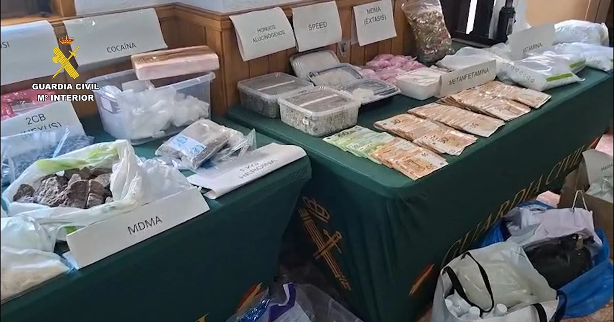 Desarticulada organización criminal dedicada al tráfico de drogas desde Valencia