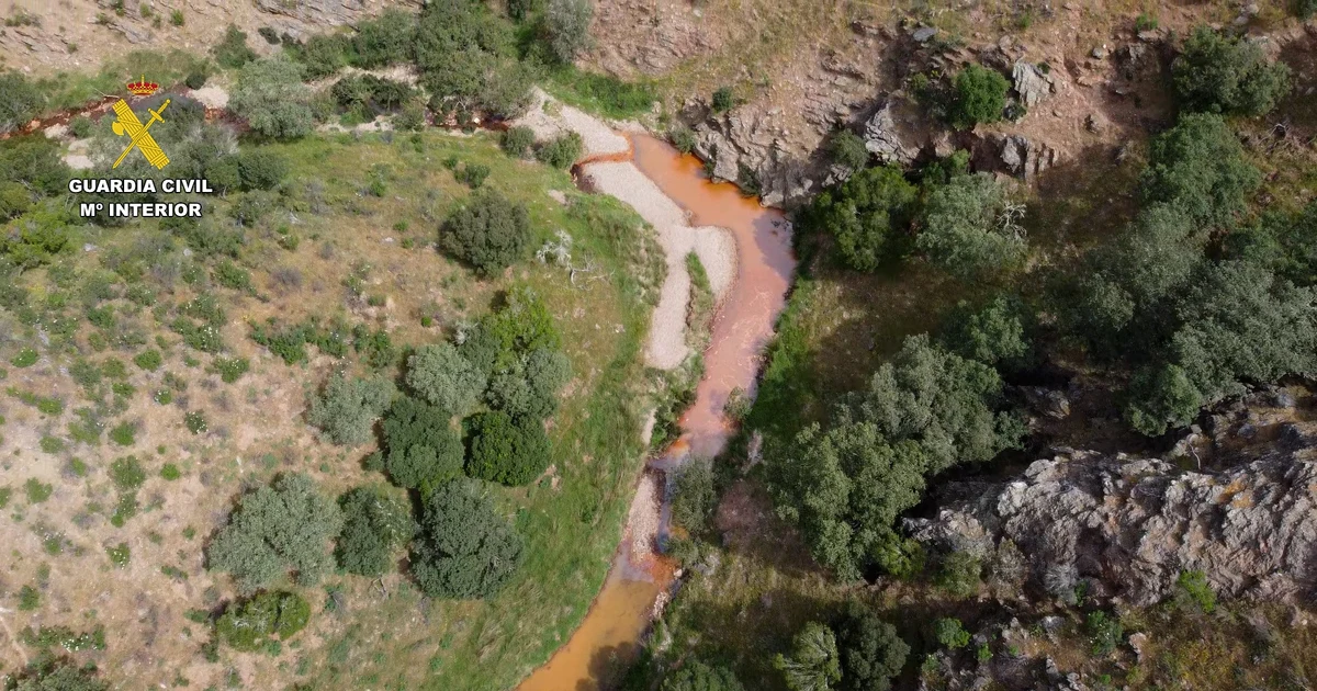 La Guardia Civil investiga vertidos contaminantes en Huelva