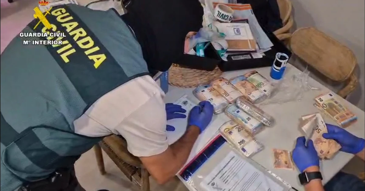 The Civil Guard dismantles a trafficking organisation in Ibiza