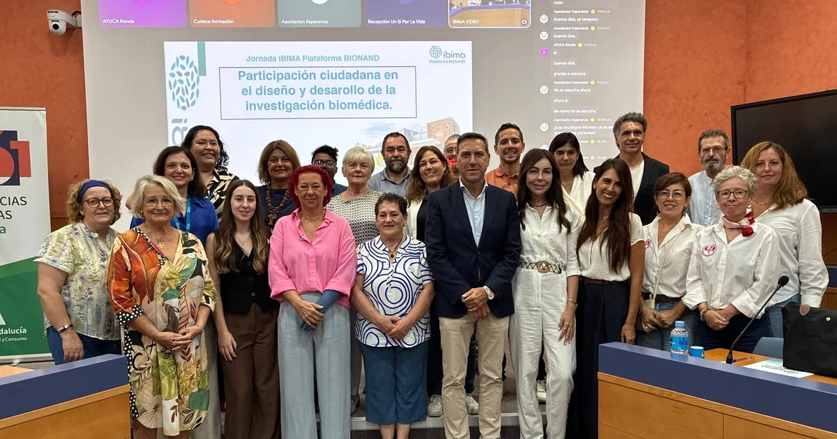 Málaga acoge jornada sobre participación de pacientes en investigación biomédica